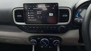 Used 2022 Hyundai Venue SX (O) 1.0 Turbo iMT Petrol Manual interior MUSIC SYSTEM & AC CONTROL VIEW