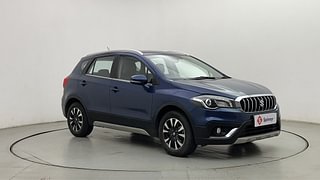 Used 2022 Maruti Suzuki S-Cross Alpha AT Petrol Automatic exterior RIGHT FRONT CORNER VIEW