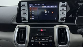 Used 2020 Kia Sonet HTX 1.5 Diesel Manual interior MUSIC SYSTEM & AC CONTROL VIEW