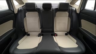 Used 2022 Skoda Slavia Style 1.5L TSI AT Petrol Automatic interior REAR SEAT CONDITION VIEW
