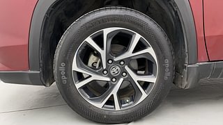 Used 2022 Toyota Urban Cruiser Hyryder V Hybrid Dual Tone Hybrid Automatic tyres LEFT FRONT TYRE RIM VIEW