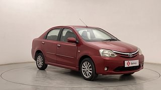 Used 2011 Toyota Etios [2010-2017] VX Petrol Manual exterior RIGHT FRONT CORNER VIEW