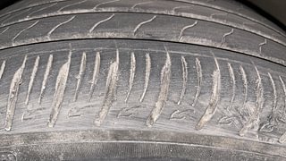 Used 2021 Hyundai Venue [2019-2022] SX 1.0  Turbo Petrol Manual tyres LEFT FRONT TYRE TREAD VIEW