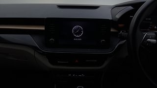 Used 2022 Skoda Slavia Style 1.5L TSI AT Petrol Automatic interior MUSIC SYSTEM & AC CONTROL VIEW