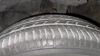 Used 2018 honda Jazz V Petrol Manual tyres LEFT FRONT TYRE TREAD VIEW