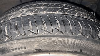 Used 2015 Hyundai Xcent [2014-2017] SX Petrol Petrol Manual tyres LEFT REAR TYRE TREAD VIEW