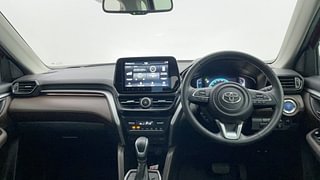 Used 2022 Toyota Urban Cruiser Hyryder V Hybrid Dual Tone Hybrid Automatic interior DASHBOARD VIEW