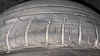 Used 2023 Tata Nexon XZA Plus AMT S Petrol Automatic tyres LEFT FRONT TYRE TREAD VIEW