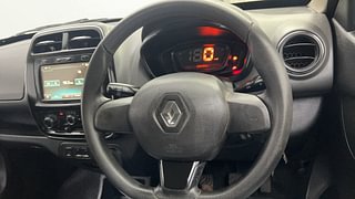 Used 2019 Renault Kwid [2017-2019] RXT 1.0 SCE Special (O) Petrol Manual top_features Leather-wrapped steering wheel