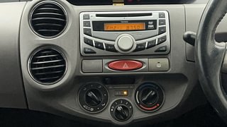 Used 2011 Toyota Etios [2010-2017] VX Petrol Manual interior MUSIC SYSTEM & AC CONTROL VIEW