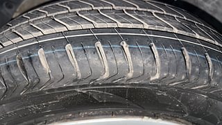 Used 2019 Hyundai New Santro 1.1 Sportz MT Petrol Manual tyres LEFT FRONT TYRE TREAD VIEW
