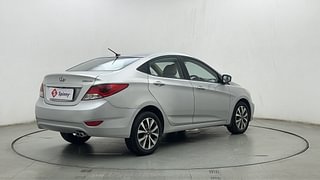 Used 2014 Hyundai Verna [2011-2015] Fluidic 1.6 VTVT SX Petrol Manual exterior RIGHT REAR CORNER VIEW