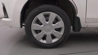 Used 2016 Maruti Suzuki Alto K10 [2014-2019] VXI AMT Petrol Automatic tyres LEFT FRONT TYRE RIM VIEW