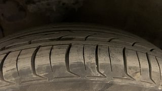 Used 2015 Hyundai Grand i10 [2013-2017] Sportz 1.2 Kappa VTVT Petrol Manual tyres LEFT FRONT TYRE TREAD VIEW