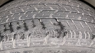 Used 2016 Maruti Suzuki Alto K10 [2014-2019] VXI AMT Petrol Automatic tyres RIGHT FRONT TYRE TREAD VIEW
