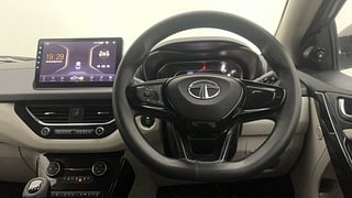 Used 2021 Tata Nexon XZ Plus Dual Tone roof Petrol Petrol Manual interior STEERING VIEW