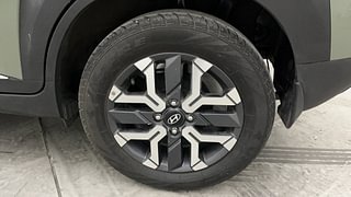 Used 2024 Hyundai Exter SX(O) Connect 1.2 Petrol AMT Petrol Automatic tyres LEFT REAR TYRE RIM VIEW