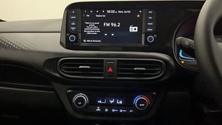 Used 2024 Hyundai Exter SX(O) Connect 1.2 Petrol AMT Petrol Automatic interior MUSIC SYSTEM & AC CONTROL VIEW