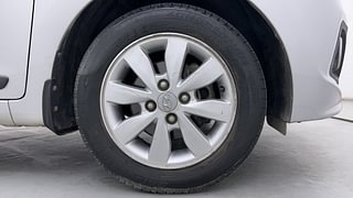 Used 2016 Hyundai Xcent SX 1.2 Petrol Manual tyres RIGHT FRONT TYRE RIM VIEW