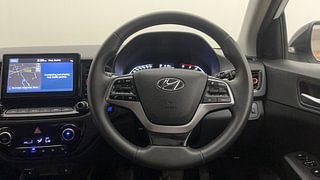 Used 2021 Hyundai Verna SX Opt Turbo Petrol Petrol Automatic interior STEERING VIEW