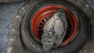 Used 2022 Nissan Magnite XV Executive Petrol Manual tyres SPARE TYRE VIEW