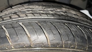 Used 2023 Hyundai Exter SX(O) Connect 1.2 Petrol AMT Petrol Automatic tyres LEFT REAR TYRE TREAD VIEW