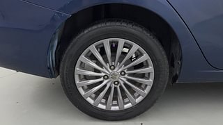 Used 2018 maruti-suzuki Ciaz Alpha Petrol Petrol Manual tyres RIGHT REAR TYRE RIM VIEW