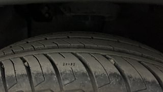 Used 2024 Hyundai Exter SX(O) Connect 1.2 Petrol AMT Petrol Automatic tyres LEFT FRONT TYRE TREAD VIEW