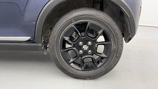 Used 2023 Maruti Suzuki Ignis Zeta MT Petrol Petrol Manual tyres LEFT REAR TYRE RIM VIEW