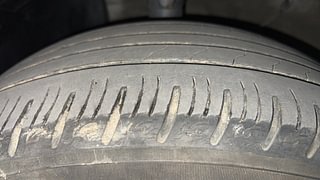 Used 2020 Kia Sonet HTX 1.5 Diesel Manual tyres LEFT FRONT TYRE TREAD VIEW