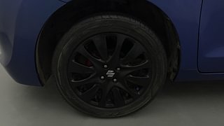 Used 2017 Maruti Suzuki Baleno [2015-2019] Alpha Petrol Petrol Manual tyres LEFT FRONT TYRE RIM VIEW