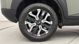 Used 2023 Hyundai Exter SX(O) Connect 1.2 Petrol AMT Petrol Automatic tyres RIGHT REAR TYRE RIM VIEW