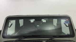 Used 2021 mahindra Thar LX 4 STR Hard Top Petrol AT 4WD Petrol Automatic exterior FRONT WINDSHIELD VIEW