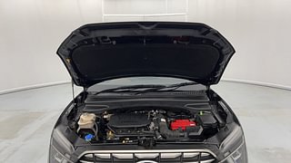 Used 2023 Hyundai Alcazar SIGNATURE (O) 7 STR 1.5 Petrol DCT Petrol Automatic engine ENGINE & BONNET OPEN FRONT VIEW