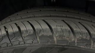 Used 2024 Hyundai Exter SX(O) Connect 1.2 Petrol AMT Petrol Automatic tyres RIGHT FRONT TYRE TREAD VIEW