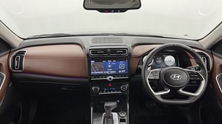 Used 2023 Hyundai Alcazar SIGNATURE (O) 7 STR 1.5 Petrol DCT Petrol Automatic interior DASHBOARD VIEW
