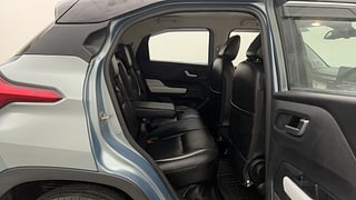 Used 2021 Tata Punch Creative AMT Dual Tone Petrol Automatic interior RIGHT SIDE REAR DOOR CABIN VIEW