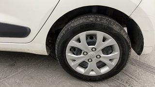 Used 2015 Hyundai Grand i10 [2013-2017] Sportz 1.2 Kappa VTVT Petrol Manual tyres LEFT REAR TYRE RIM VIEW