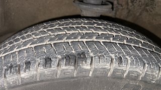 Used 2015 Maruti Suzuki Alto K10 [2014-2019] VXI AMT Petrol Automatic tyres LEFT FRONT TYRE TREAD VIEW