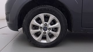 Used 2012 Ford Figo [2010-2015] Duratorq Diesel Titanium 1.4 Diesel Manual tyres LEFT FRONT TYRE RIM VIEW