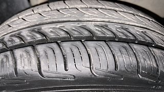 Used 2016 Tata Nano [2014-2018] Twist XTA Petrol Petrol Automatic tyres RIGHT REAR TYRE TREAD VIEW