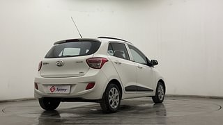 Used 2015 Hyundai Grand i10 [2013-2017] Sportz 1.2 Kappa VTVT Petrol Manual exterior RIGHT REAR CORNER VIEW