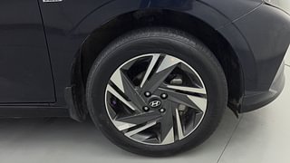 Used 2023 Hyundai New i20 Asta (O) 1.2 IVT Petrol Automatic tyres RIGHT FRONT TYRE RIM VIEW