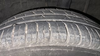 Used 2021 Renault Triber RXZ Petrol Manual tyres LEFT REAR TYRE TREAD VIEW