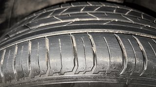 Used 2023 Hyundai New i20 Asta (O) 1.2 IVT Petrol Automatic tyres LEFT FRONT TYRE TREAD VIEW