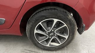 Used 2018 Hyundai Grand i10 [2017-2020] Asta 1.2 Kappa VTVT Petrol Manual tyres LEFT REAR TYRE RIM VIEW