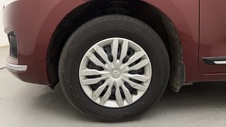 Used 2017 Maruti Suzuki Dzire [2017-2020] VXI AMT Petrol Automatic tyres LEFT FRONT TYRE RIM VIEW
