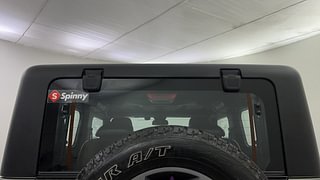 Used 2021 mahindra Thar LX 4 STR Hard Top Petrol AT 4WD Petrol Automatic exterior BACK WINDSHIELD VIEW