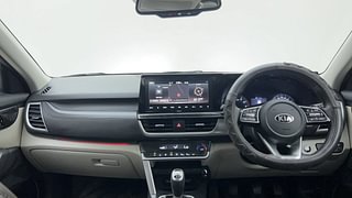 Used 2021 Kia Seltos HTX G Petrol Manual interior DASHBOARD VIEW
