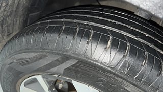 Used 2022 Kia Sonet HTX 1.5 Diesel Manual tyres RIGHT FRONT TYRE TREAD VIEW
